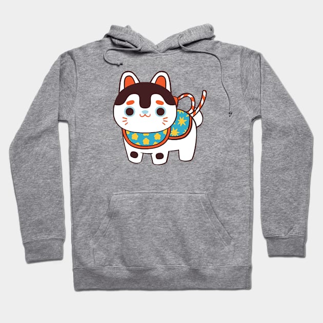 Inu hariko Hoodie by Nina.spicy.illustration